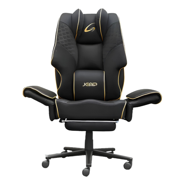 Silla Gaming Ergonómica ZU Negra Dorada Jemip