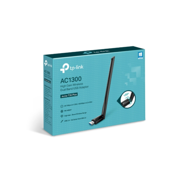 Adaptador USB Wi-Fi Doble Banda AC1300 Tplink
