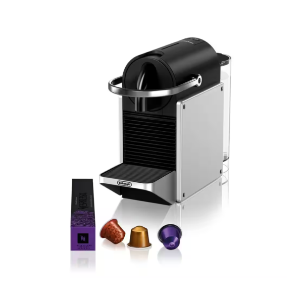 Cafetera Nespresso Pixie con Bomba 19 Bares 11 Cápsulas Nespresso De'Longhi