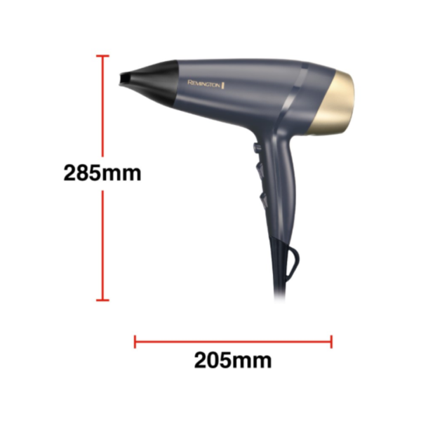 Secador de Cabello Sapphire Luxe de Cerámica con Zafiro 2200W Remington