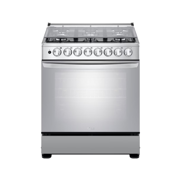 Cocina a Gas Puerta Espejo Doble Capa de 6 Quemadores LG
