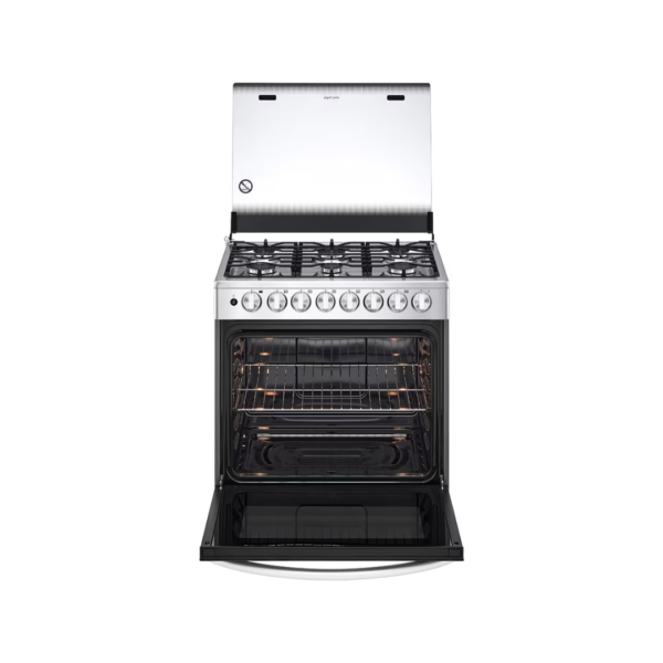 Cocina a Gas Puerta Espejo Doble Capa de 6 Quemadores LG