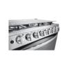 Cocina a Gas Puerta Espejo Doble Capa de 6 Quemadores LG