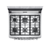 Cocina a Gas Puerta Espejo Doble Capa de 6 Quemadores LG
