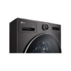 Lavadora Carga Frontal Acero Negro de 23kg LG