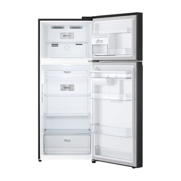 Nevera Top Freezer Negro Mate de 425L LG