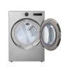 Secadora Eléctrica Gris de Carga Frontal 22 kg LG