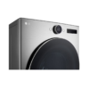 Secadora Eléctrica Gris de Carga Frontal 22 kg LG