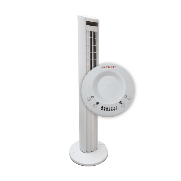 Ventilador de Torre Blanco 42" 3 Velocidades 45W Sankey