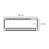 Aire Acondicionado Split Decorativo 18000BTU 220V Vetrux