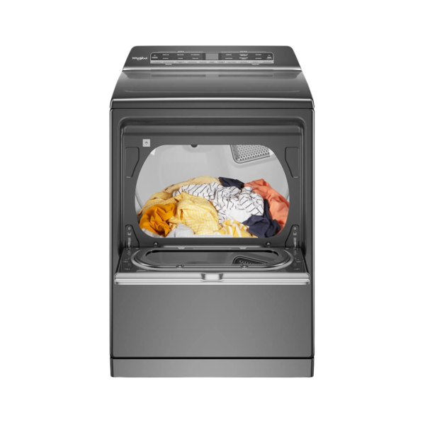 Secadora Eléctrica Inteligente Gris de 28kg Whirlpool