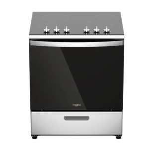 Cocina Eléctrica de Vitrocerámica Negra 30" 76cm Whirlpool