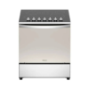 Cocina Eléctrica Plateada Xpert Cooking 30" 75cm  220V Whirlpool