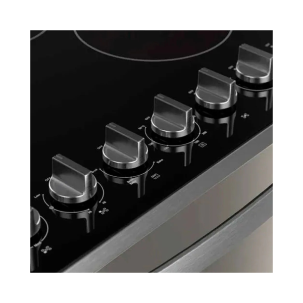 Cocina Eléctrica Plateada Xpert Cooking 30" 75cm  220V Whirlpool