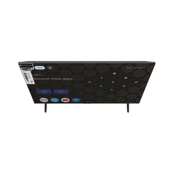 Televisor Smart TV 65" con Google TV QLED UHD 4K Omega