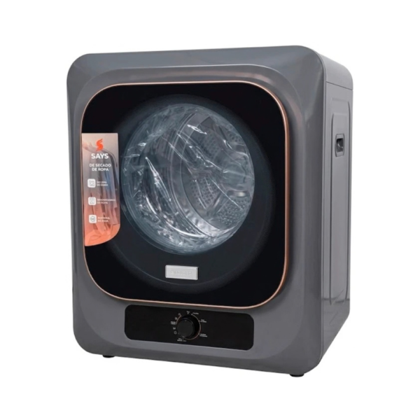 Secadora Eléctrica Gris Oscuro de 5.5kg 110V SAYS