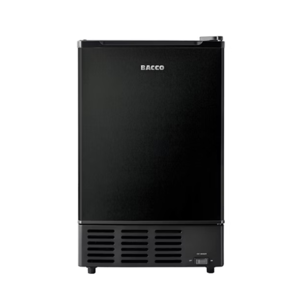 Fabricador de Hielo 6Kg/24h Negro Bacco
