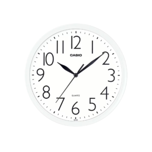 Reloj de Pared Resina Circular Blanco Casio