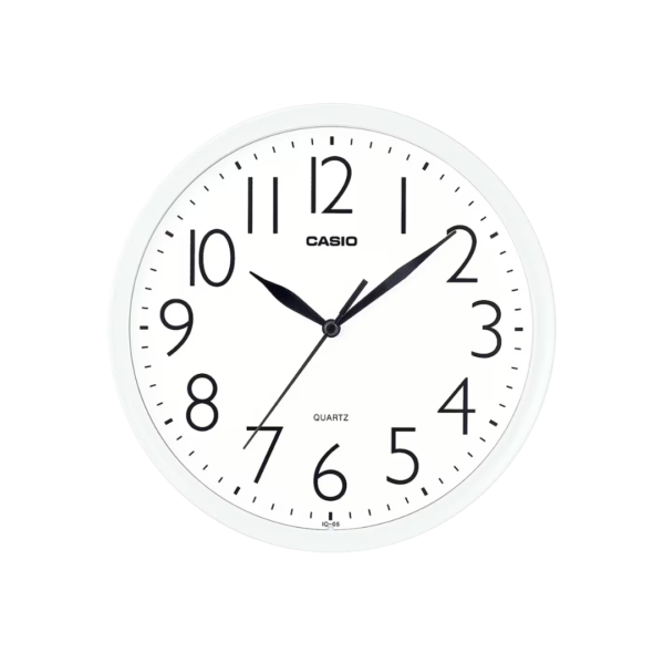 Reloj de Pared Resina Circular Blanco Casio