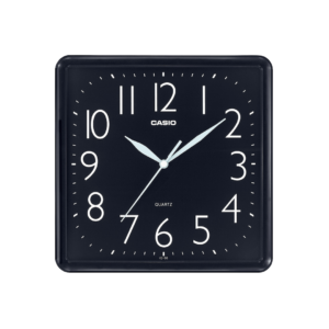 Reloj de Pared de Resina Cuadrado Negro Casio