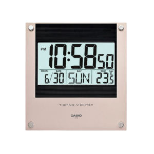 Reloj de Pared con Termómetro Digital Casio
