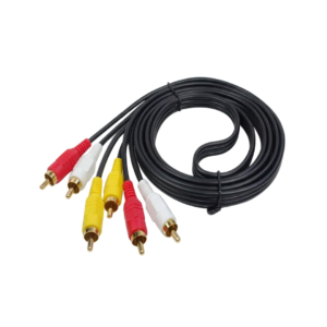 Cable de Audio 3 RCA a 3 RCA Wash