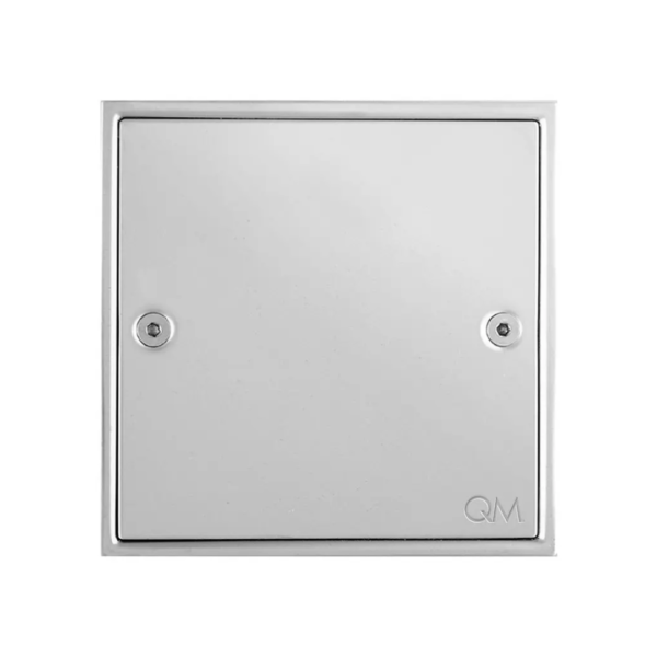 Centro de Piso Cuadrado Pulido de 10x10cm Quality Metal