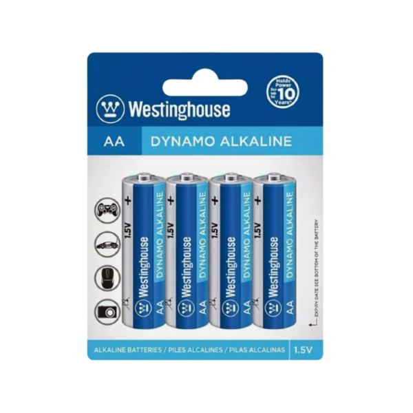 Pilas Alcalinas Dynamo AA x4 Westinghouse