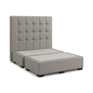 Copete Box Queen Bipiel Gris 160x190 OK