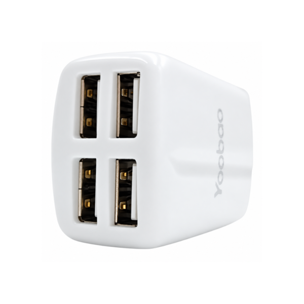 Cargador de 4 Puertos USB Yoobao