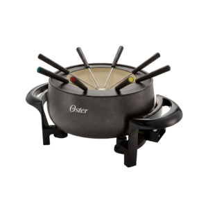 Set Fondue para 8 Personas de Acero Inoxidable Negro Oster