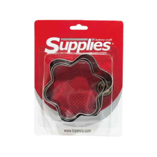 Set de 3 Cortadores de Flor 10×2cm Aluminio Supplies