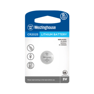 Pila de Botón de Litio x1 CR2025 Westinghouse