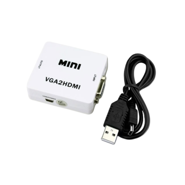 Adaptador de Audio y Video VGA a HDMI