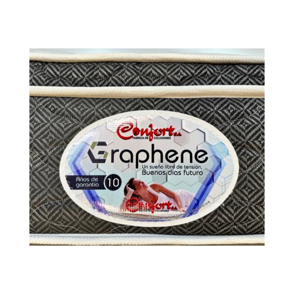 Colchón Graphene Ortopédico Antiestrés Matrimonial 140x190 Confort