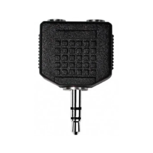 Conector Divisor de Audio 3,5mm Macho x 2 Salidas de 3,5mm Hembra