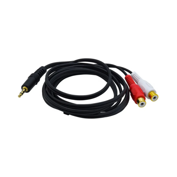 Cable Adaptador de 3,5mm a RCA Hembra