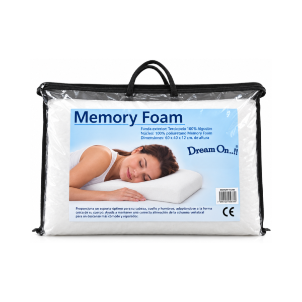 Almohada Memory Foam Tradicional Dream On