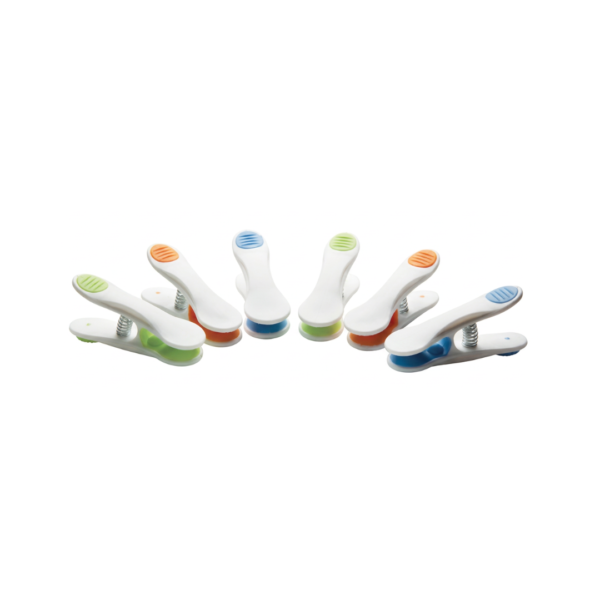 Set de 6 Pinzas Cierrabolsas Ghidini