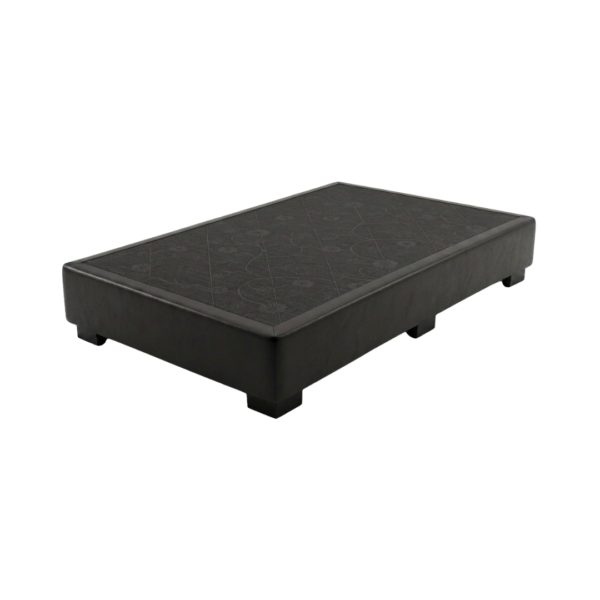 Box Matrimonial 140x190 Negro Quilters
