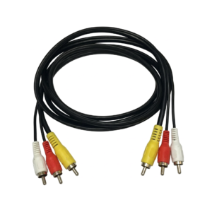 Cable 3XRCA-3XRCA de 5m Wash