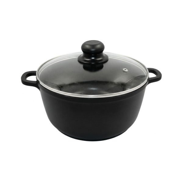 Caldero con Tapa de Vidrio 28cm Primula