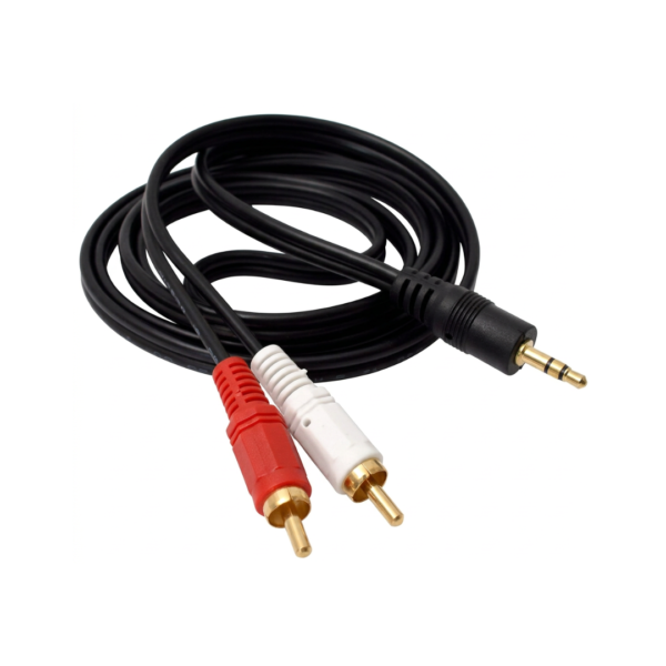Cable de Audio de 3,5mm a 2 RCA 1,5m