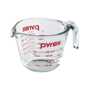Taza Medidora de Vidrio 0.25L Pyrex