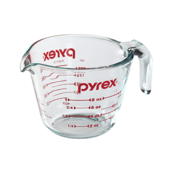 Taza Medidora de Vidrio 0.25L Pyrex