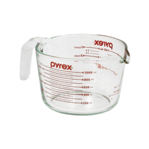 Taza Medidora de Vidrio 1L Pyrex