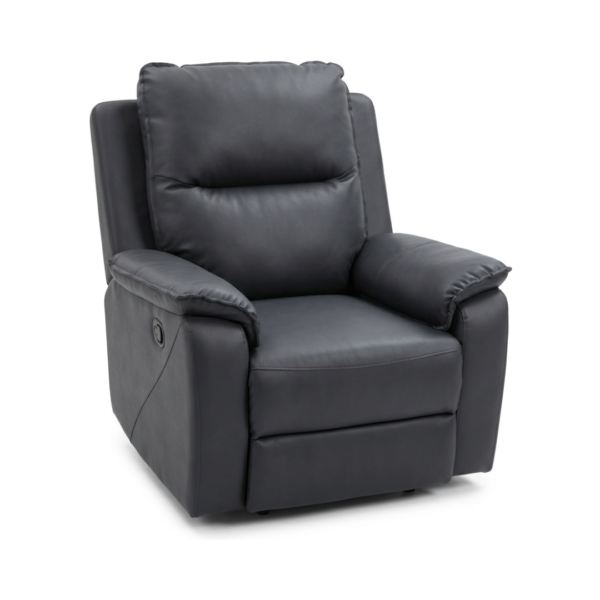 Poltrona Reclinable Eléctrica Negra