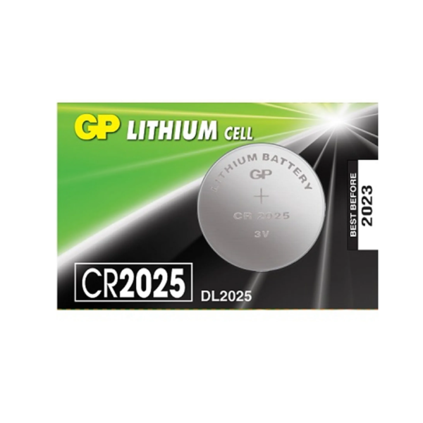 Batería de Litio CR2025 GP