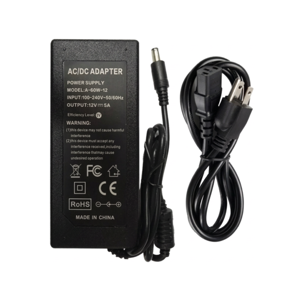 Transformador de Corriente 12V 5A de 60W