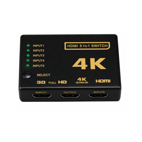 Adaptador Splitter HDMI 5 en 1 Aon
